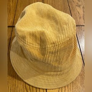 EUC UNISEX Empyre Gold Corduroy Bucket Hat, one size